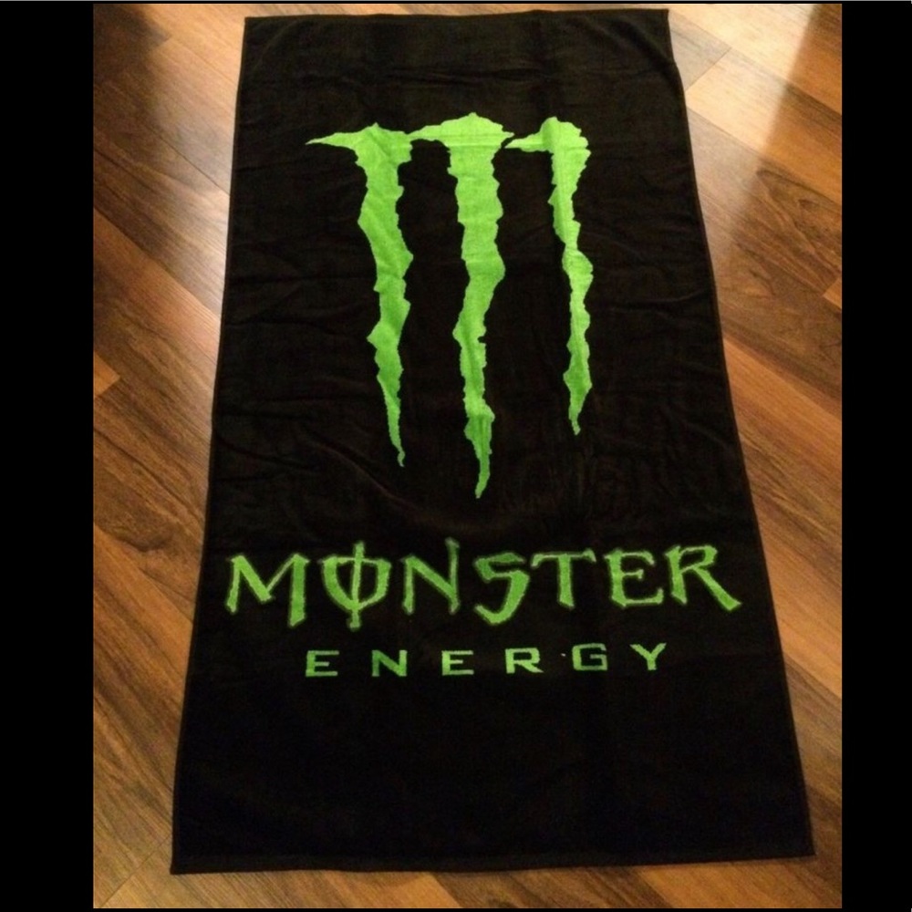 Monster Energy Beach Towel